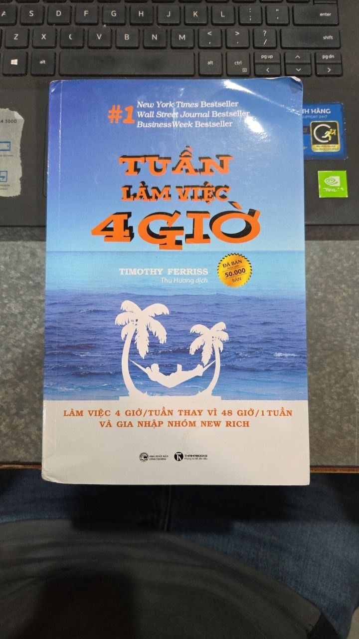 Sách Tuần Làm Việc 4 Giờ (Tái Bản) - 2024