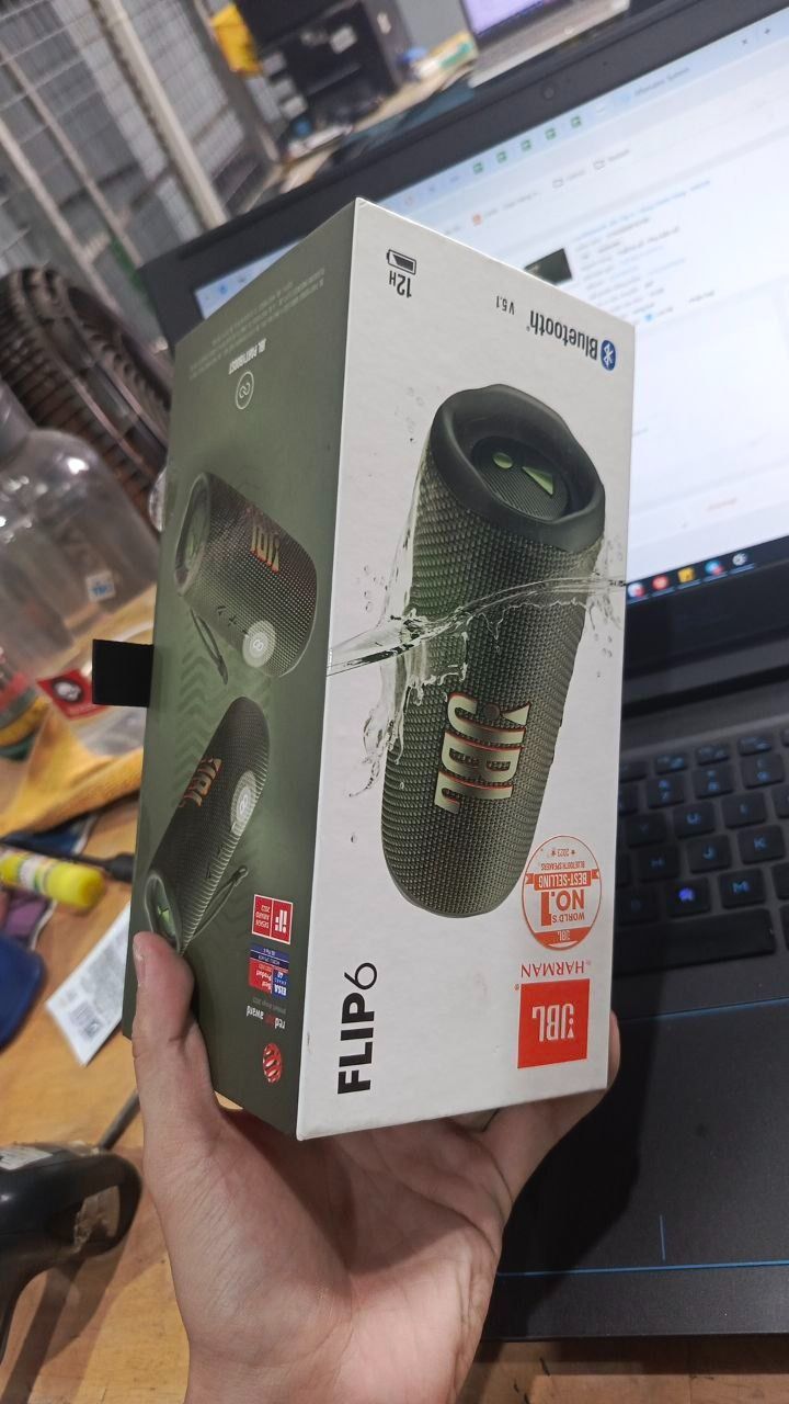 Loa Bluetooth JBL Flip 6 - Hàng Chính Hãng - GREEN