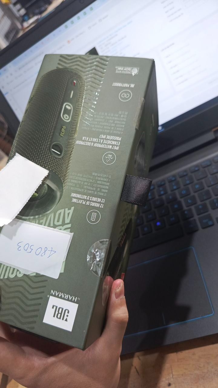 Loa Bluetooth JBL Flip 6 - Hàng Chính Hãng - GREEN