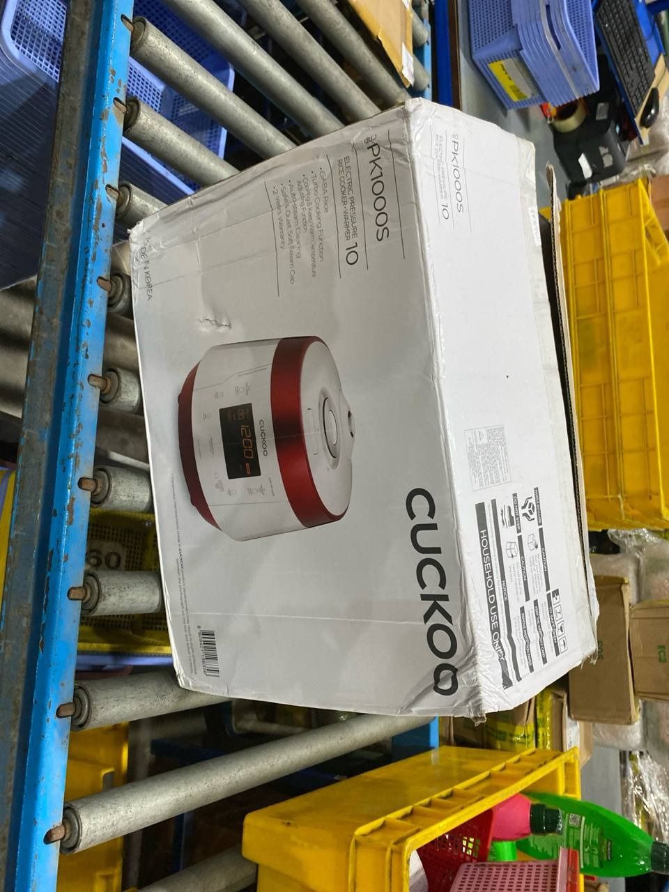 Nồi cơm áp suất điện tử Cuckoo CRP-PK1000S - 1.8 Lít - Hàng Chính Hãng