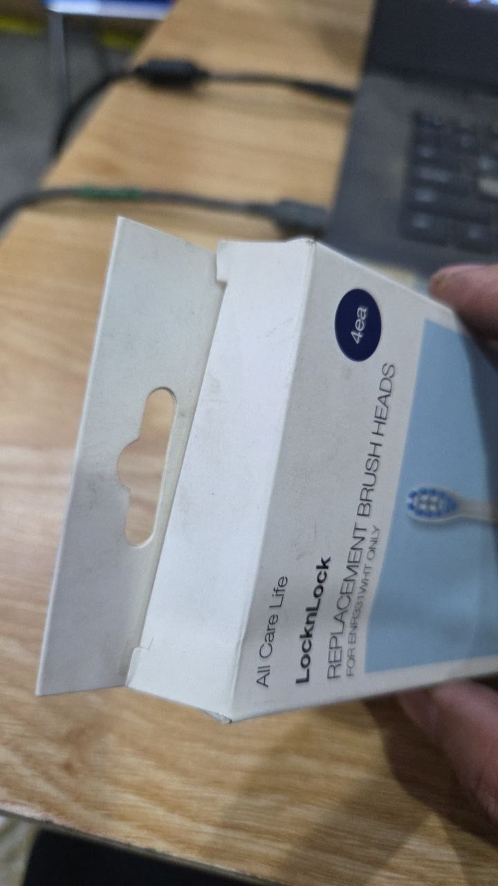 Đầu bàn chải đánh răng LocknLock ENR331WHT_RB -4 pcs  -Màu trắng