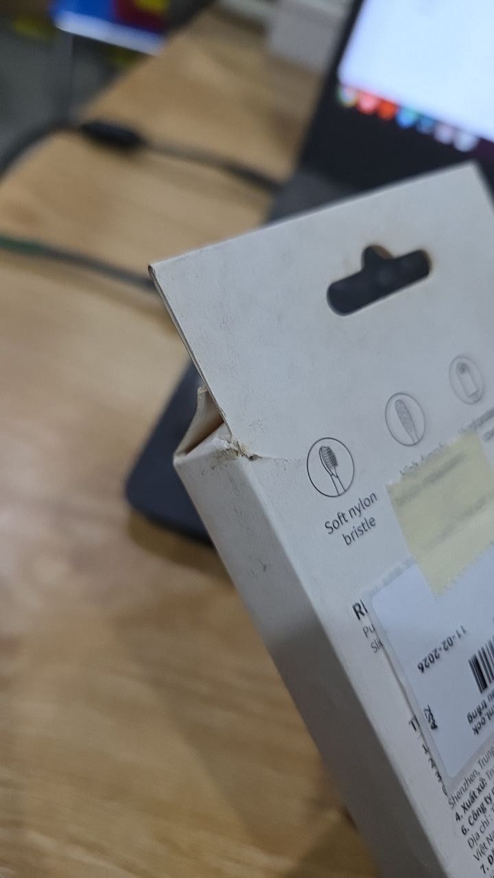 Đầu bàn chải đánh răng LocknLock ENR331WHT_RB -4 pcs  -Màu trắng