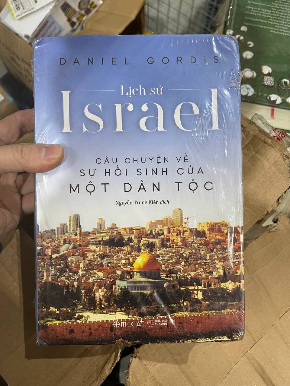 LỊCH SỬ ISRAEL – Câu chuyện về sự hồi sinh của một dân tộc – Bìa cứng – Omega Plus