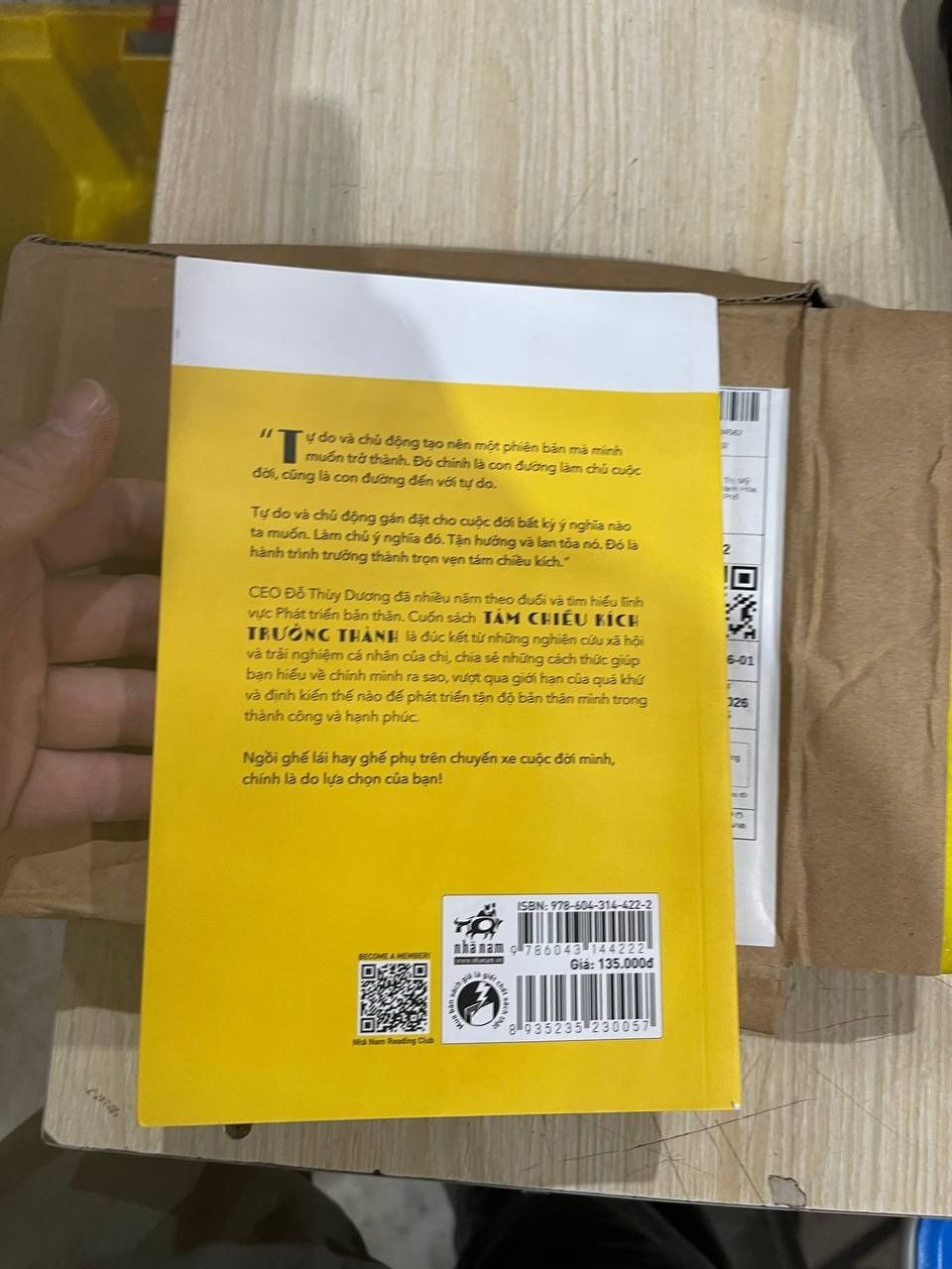 Sách Tám Chiều Kích Trưởng Thành