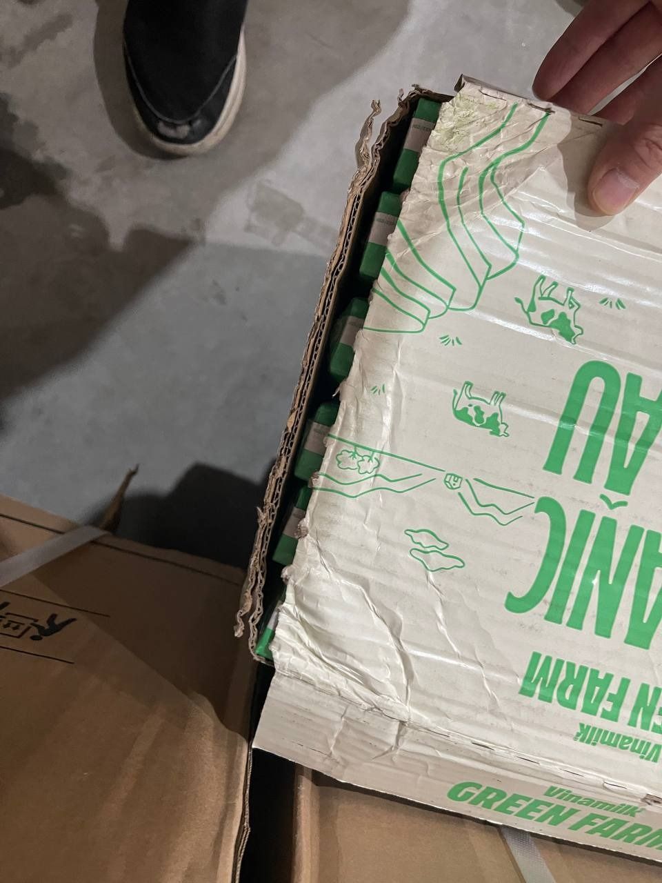 Thùng 48 hộp Sữa Tươi Tiệt Trùng Vinamilk Green Farm Organic 180ml