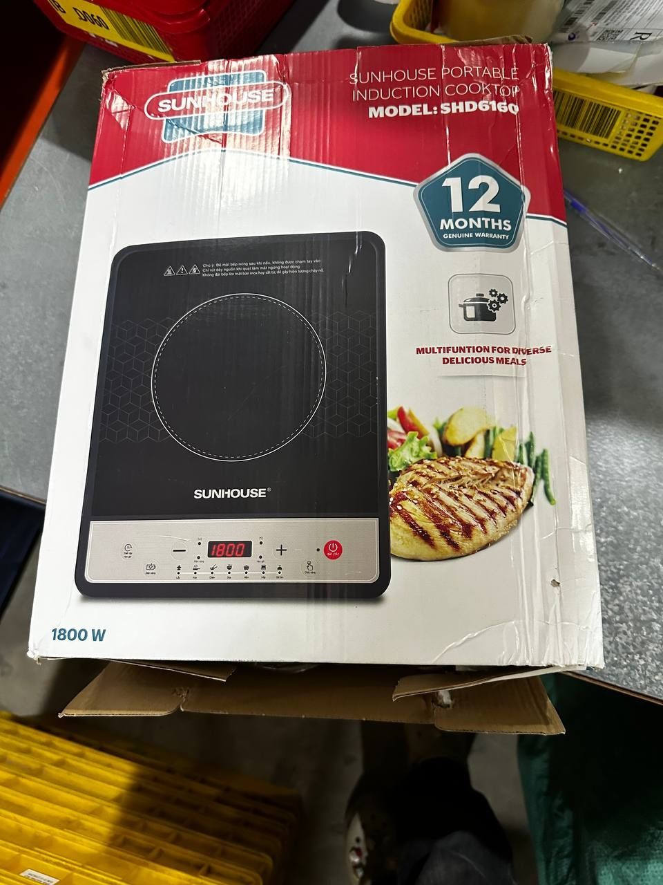 Bếp từ đơn Sunhouse SHD6160 - Hàng chính hãng