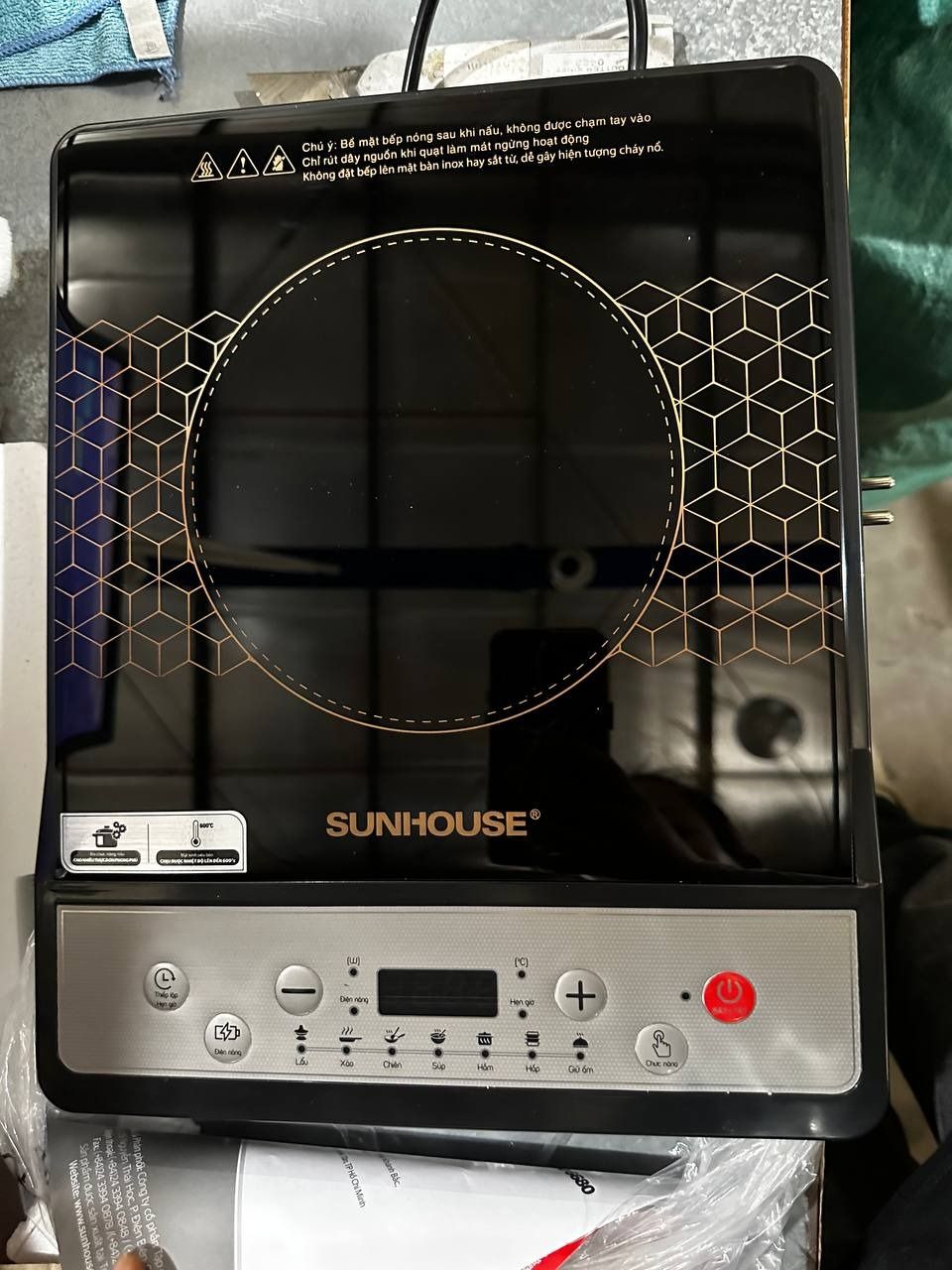 Bếp từ đơn Sunhouse SHD6160 - Hàng chính hãng