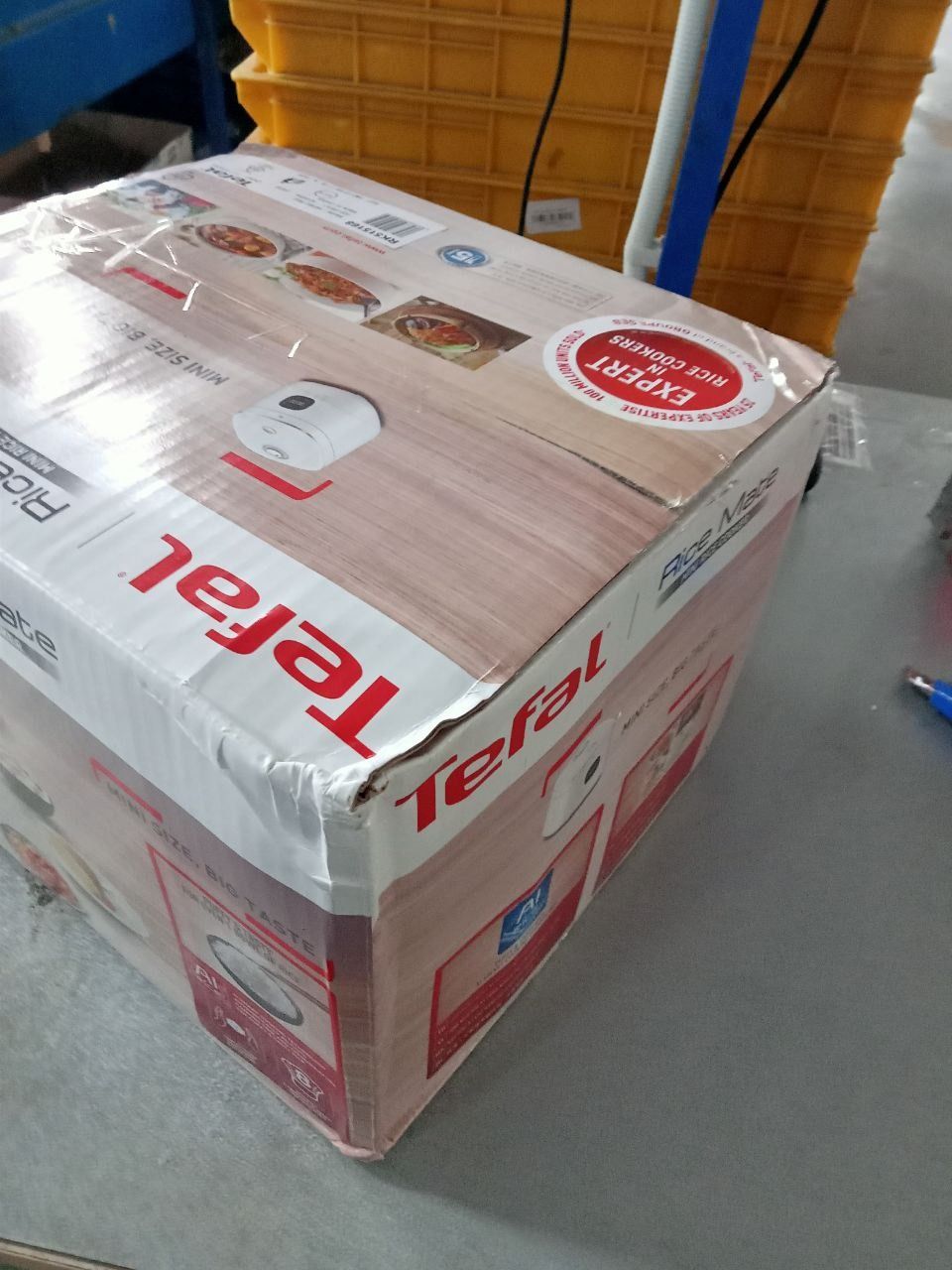 Nồi cơm điện tử Tefal Rice Mate Mini 0.7L RK515168 - Hàng chính hãng