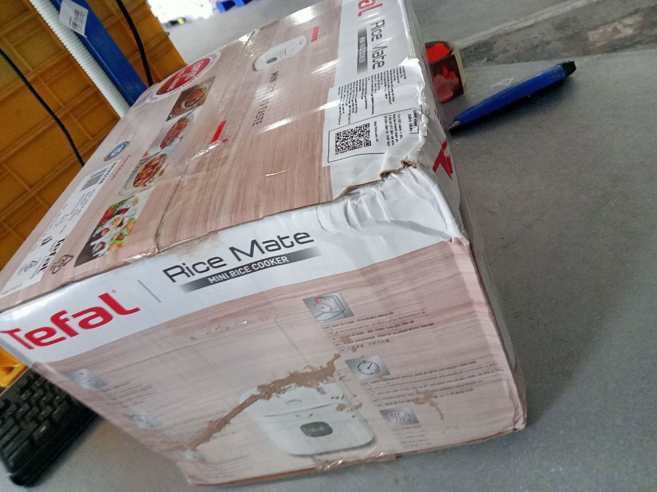 Nồi cơm điện tử Tefal Rice Mate Mini 0.7L RK515168 - Hàng chính hãng