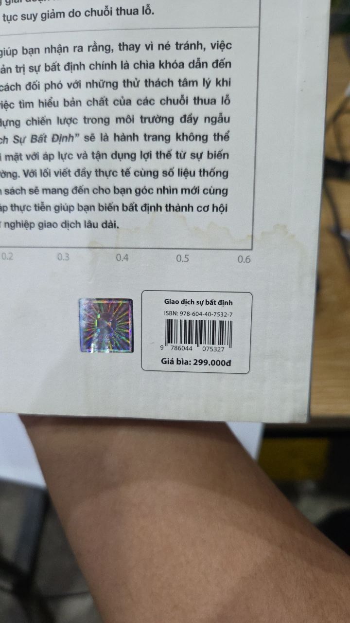 Sách Giao Dịch Sự Bất Định