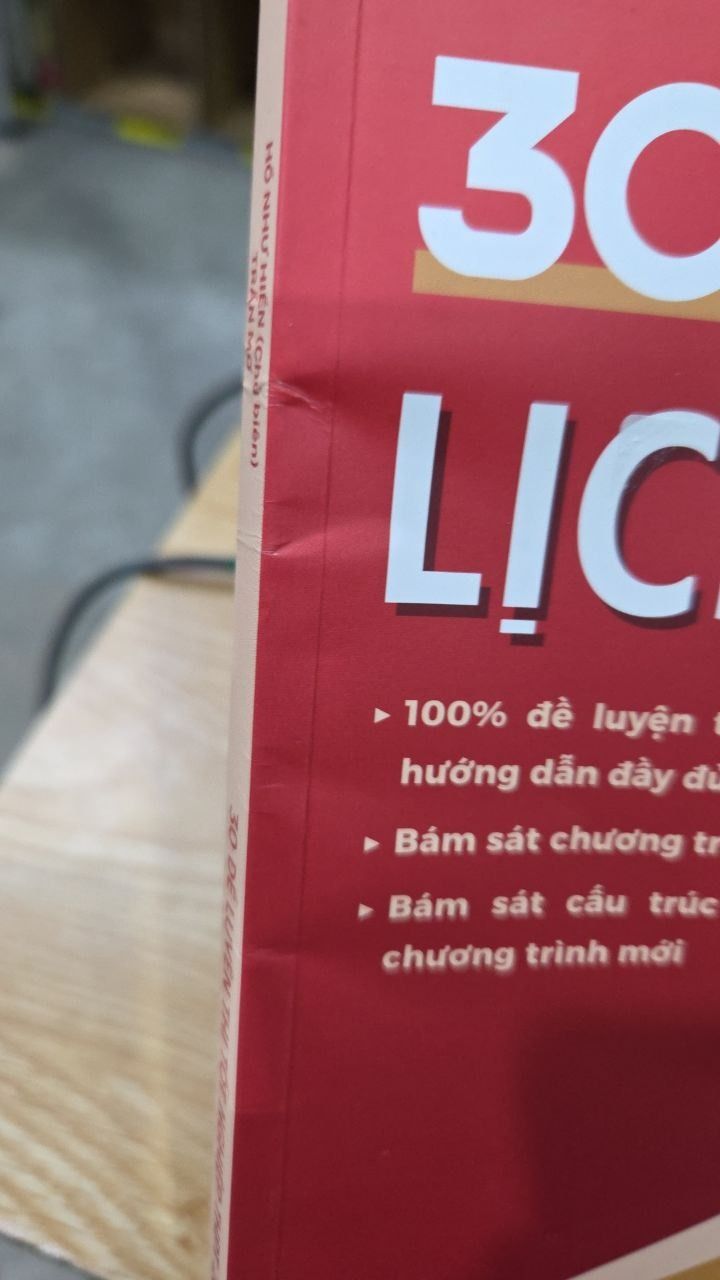 Sách 30 Đề Luyện Thi Tốt Nghiệp THPT 2026 Lịch sử