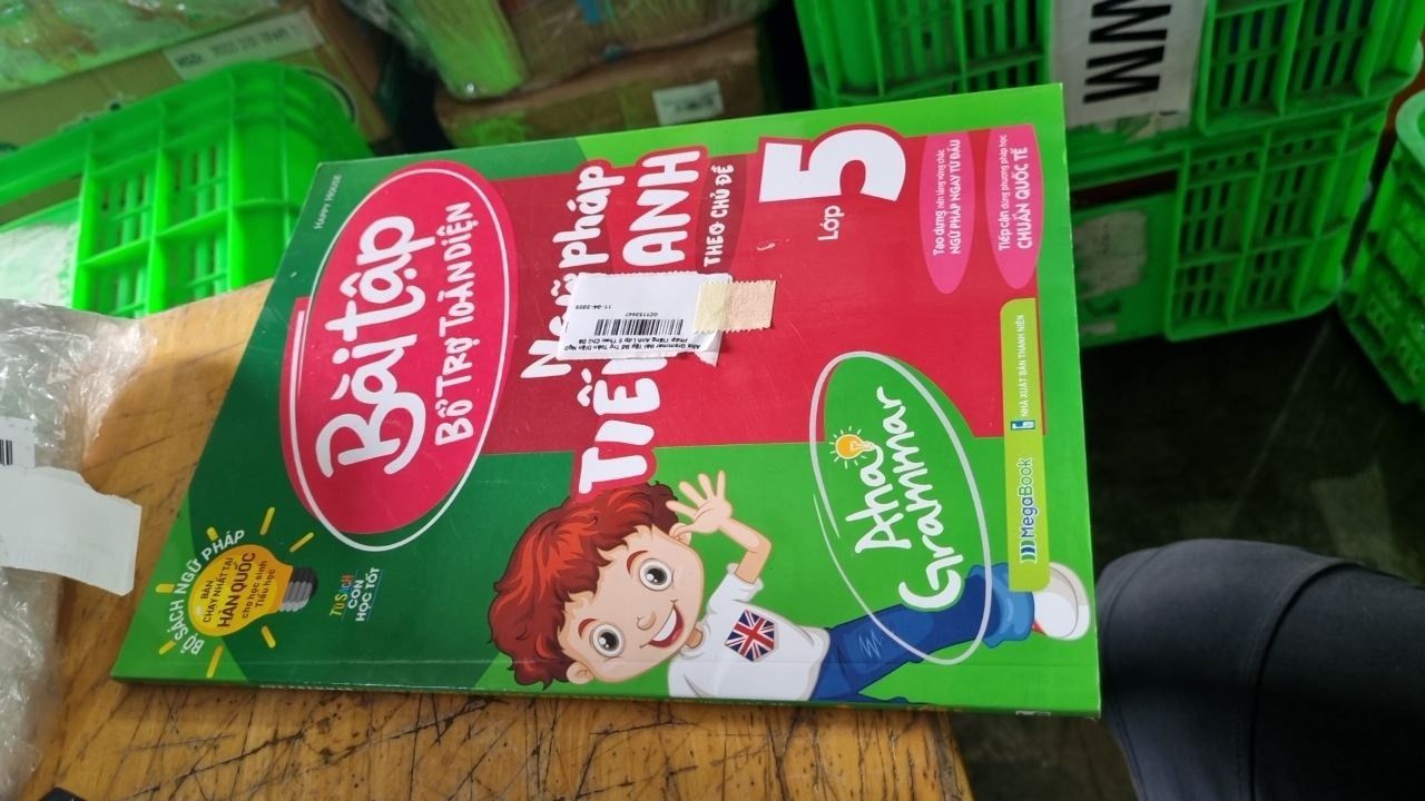 Aha Grammar Bài Tập Bổ Trợ Toàn Diện Ngữ Pháp Tiếng Anh Lớp 5 Theo Chủ Đề