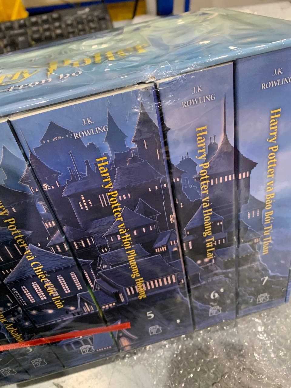 Sách Boxset Harry Potter - Tiếng Việt (Trọn Bộ 7 Tập)
