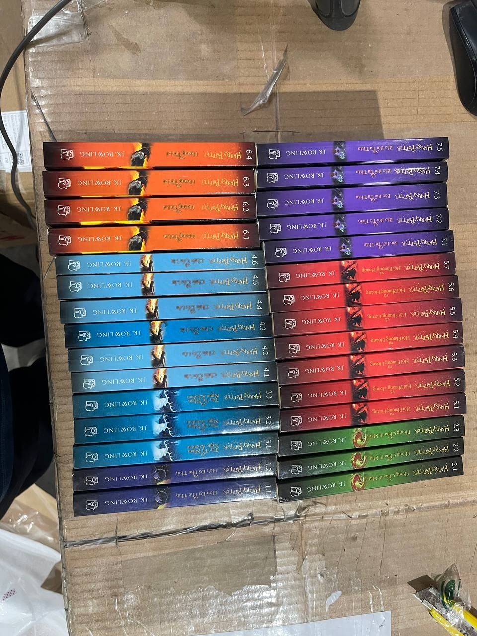 Sách Harry Potter - Boxset 30 Cuốn, Trọn bộ 7 tập - Khổ nhỏ