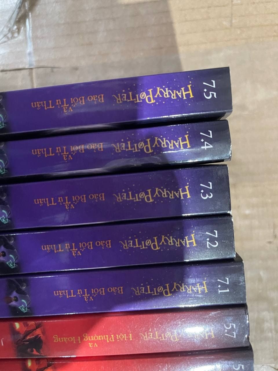 Sách Harry Potter - Boxset 30 Cuốn, Trọn bộ 7 tập - Khổ nhỏ