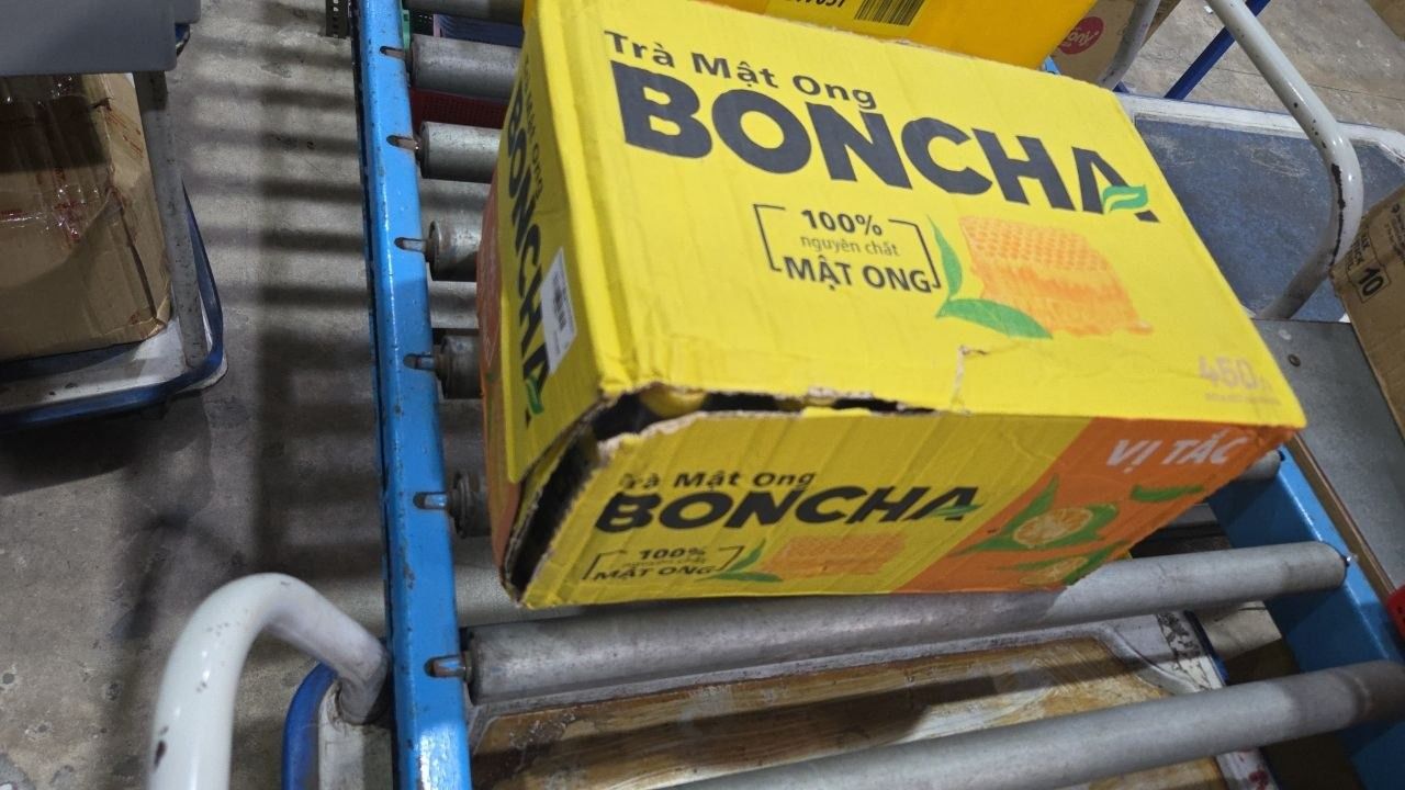 Thùng 24 Chai Trà Mật Ong vị Tắc BONCHA 450ml