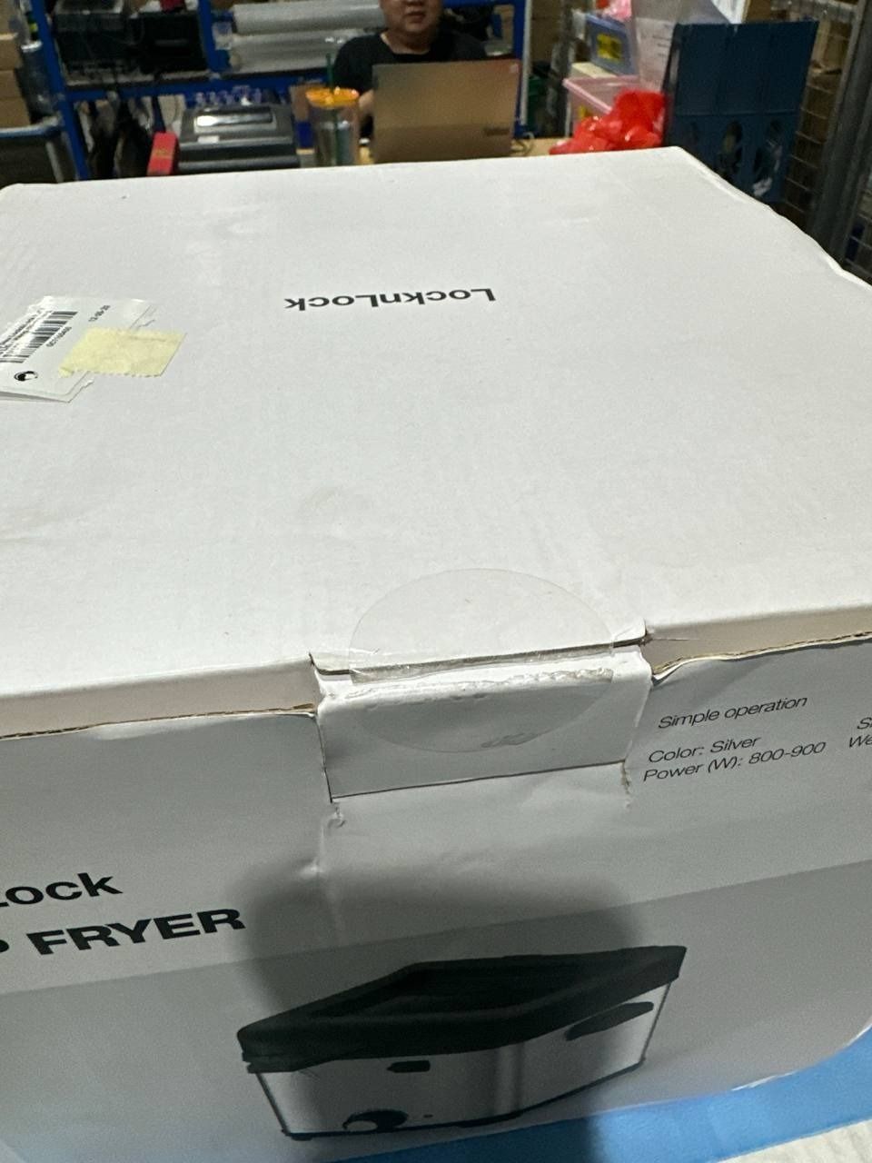 Nồi Chiên Ngập Dầu Lock&Lock EJF716SLV (1.5 Lít) - Hàng chính hãng