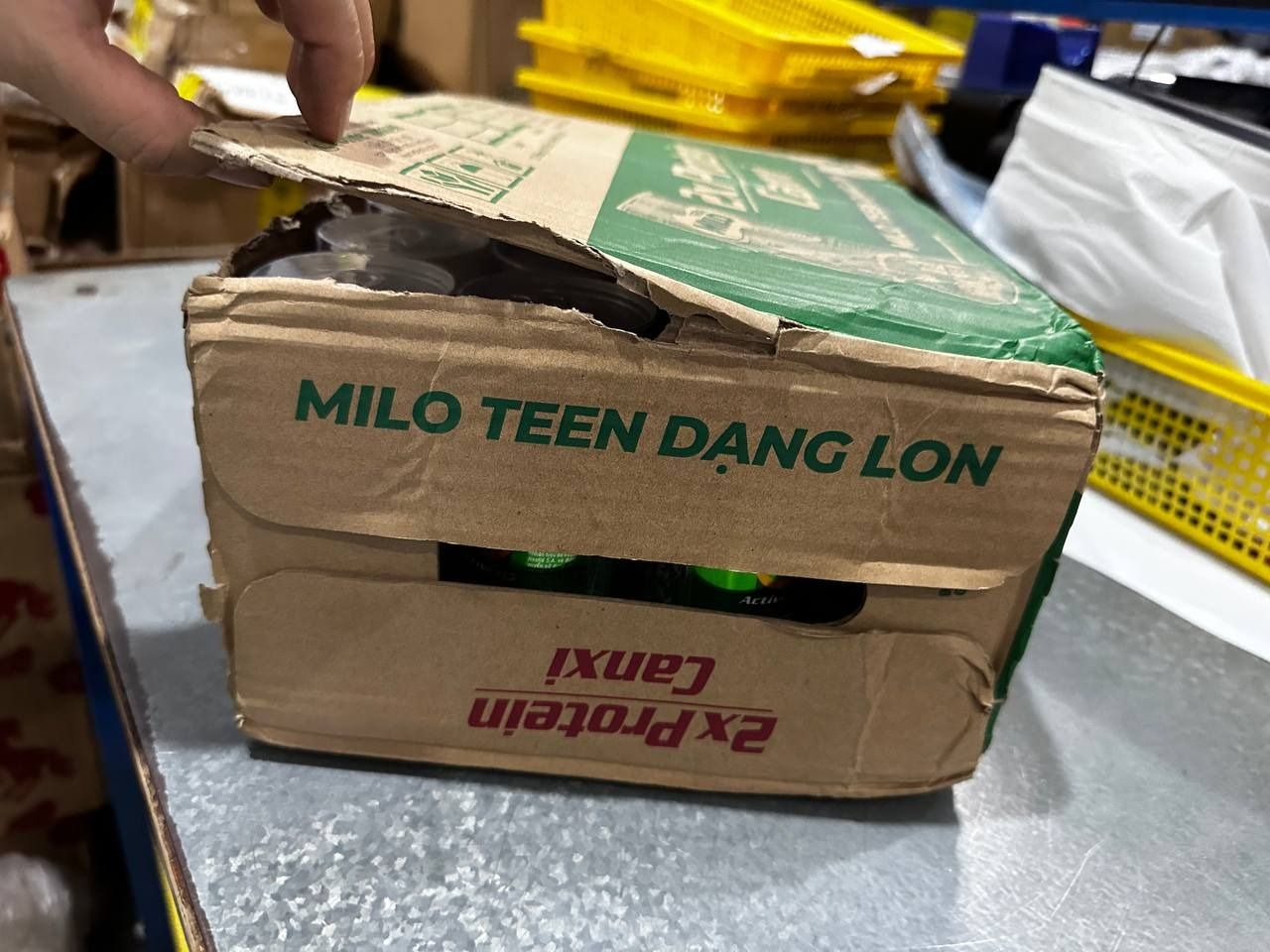 Sữa Lúa Mạch Nestlé MILO Lon Thùng 24 Lon x 240 ml (4x6x240ml)
