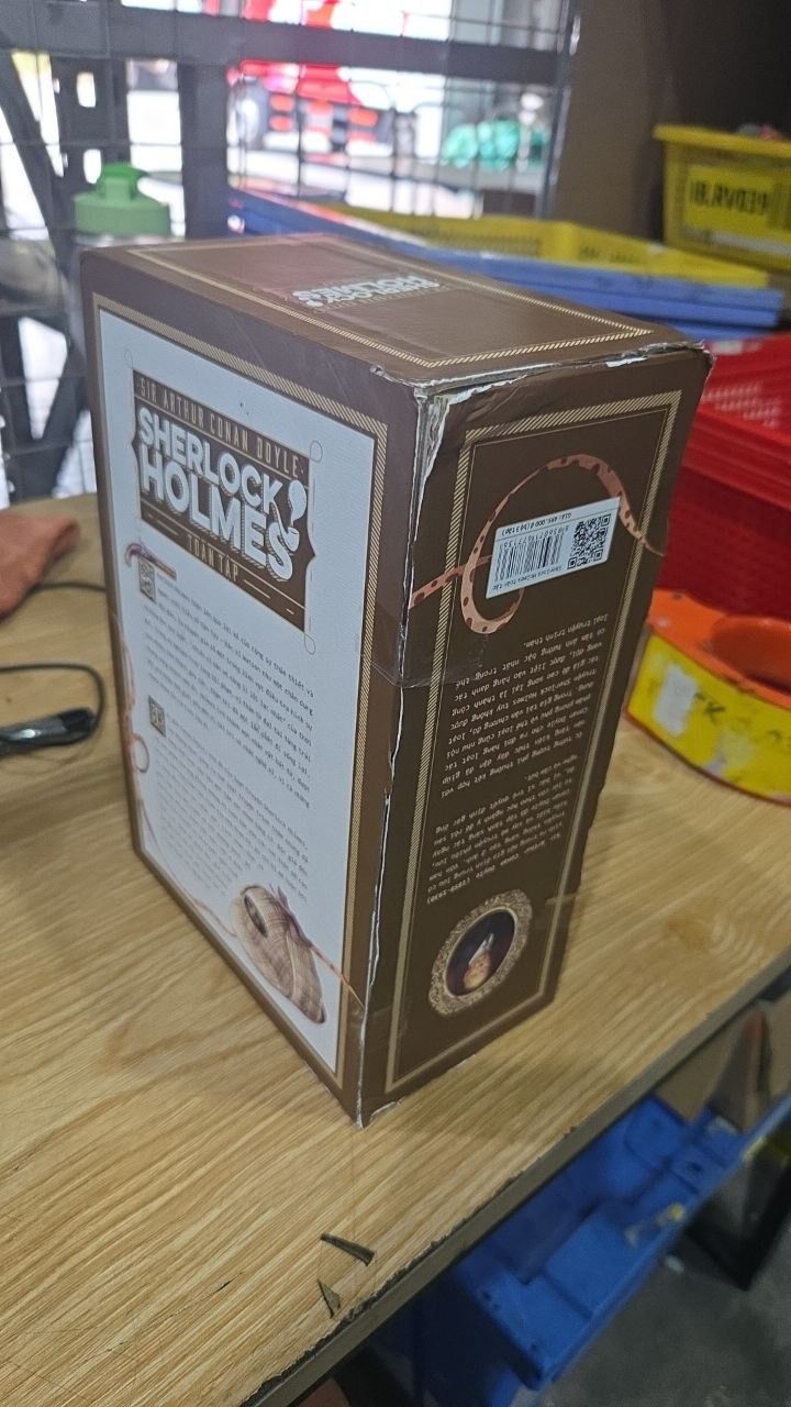 Sách Sherlock Holmes Toàn Tập (3 Tập - Hộp Đứng) (Bìa Mềm)(Tái Bản)