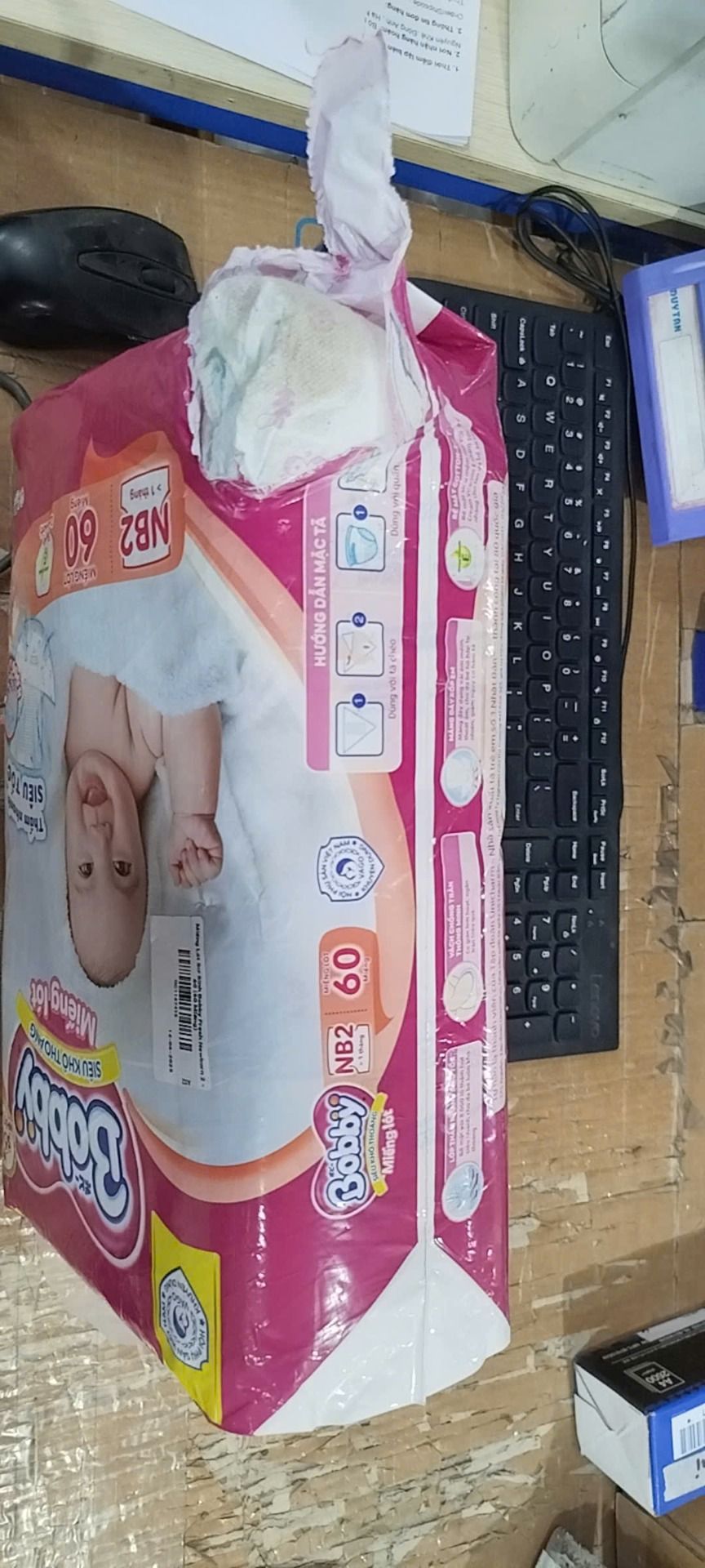 Miếng Lót Sơ Sinh Bobby Fresh Newborn 2 - 60 (60 Miếng)