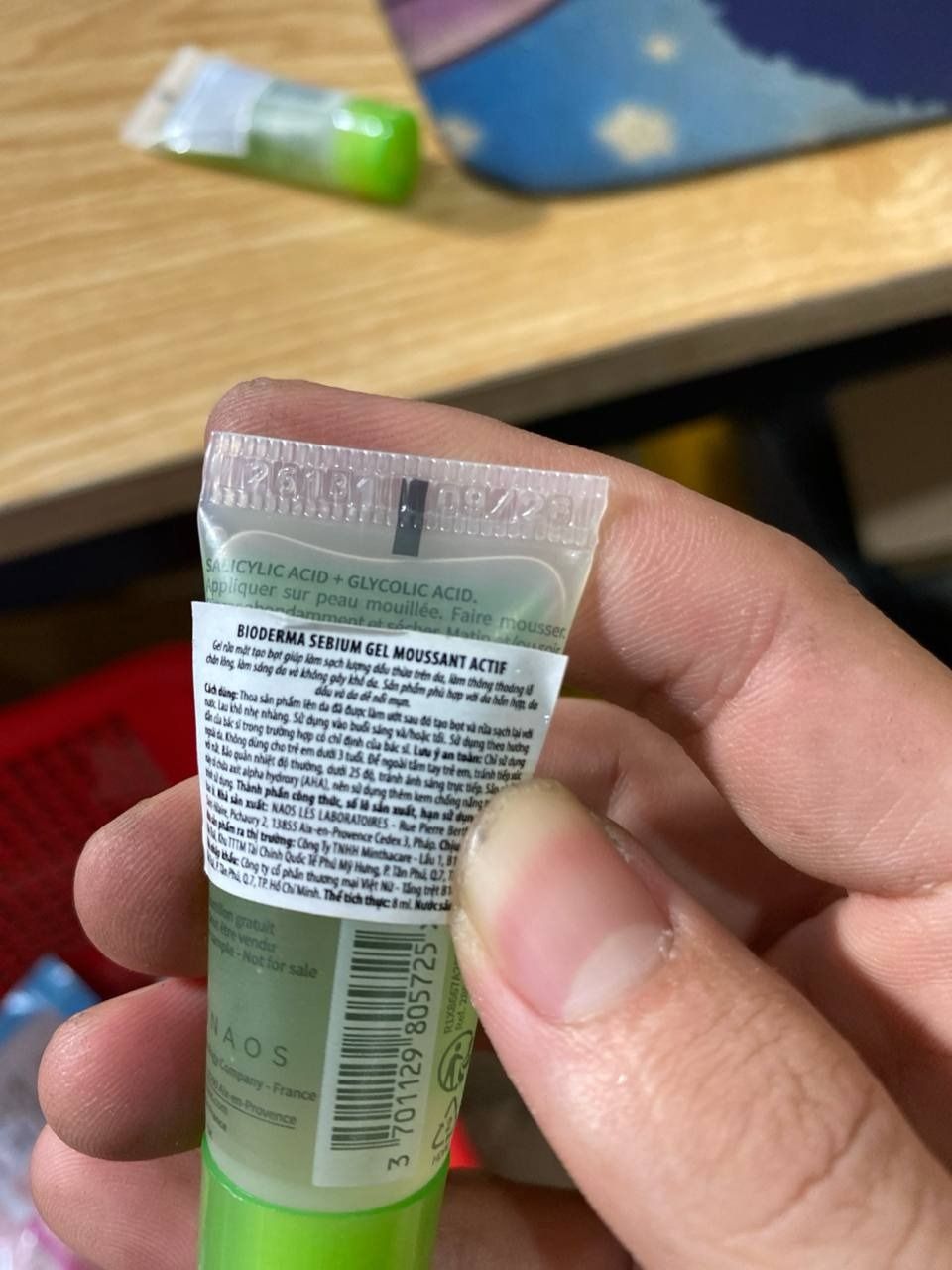 [GIFT] Bộ đôi gel rửa mặt làm sạch sâu và giảm mụn Bioderma Sébium Gel moussant actif - 8ml x2