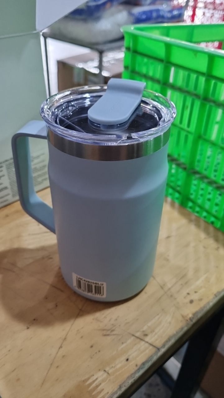Ca nước giữ nhiệt LocknLock Metro Table Mug 600ml - LHC4282 - Xanh da trời