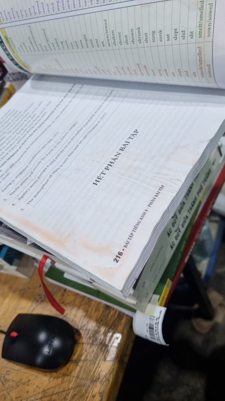 Bài Tập Tiếng Anh 8 - Không Đáp Án (Dùng Kèm SGK Global Success)