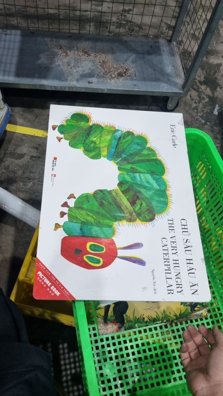 Chú Sâu Háu Ăn - The Very Hungry Caterpillar (Phiên Bản Khổ Lớn)