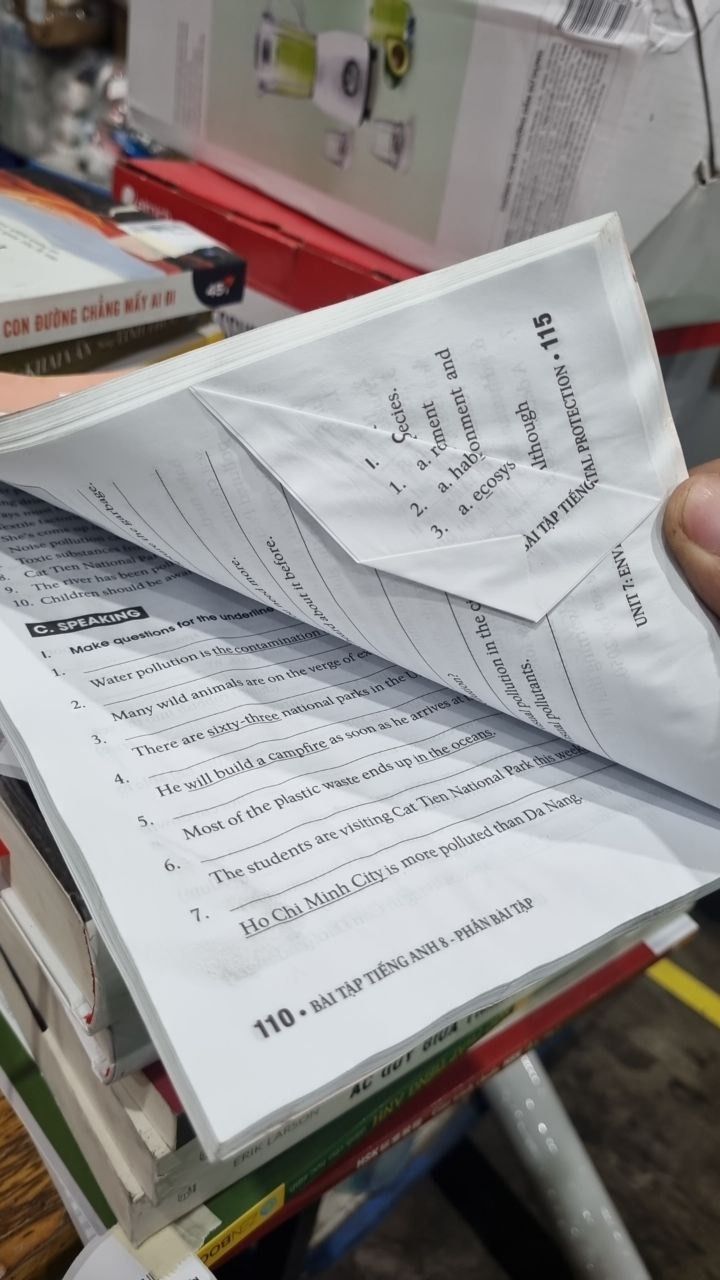 Bài Tập Tiếng Anh 8 - Không Đáp Án (Dùng Kèm SGK Global Success)