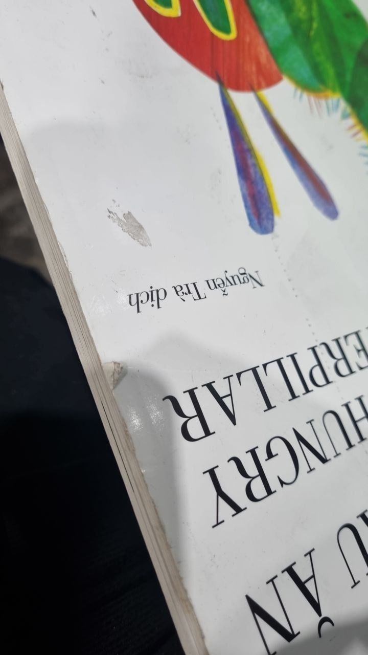 Chú Sâu Háu Ăn - The Very Hungry Caterpillar (Phiên Bản Khổ Lớn)