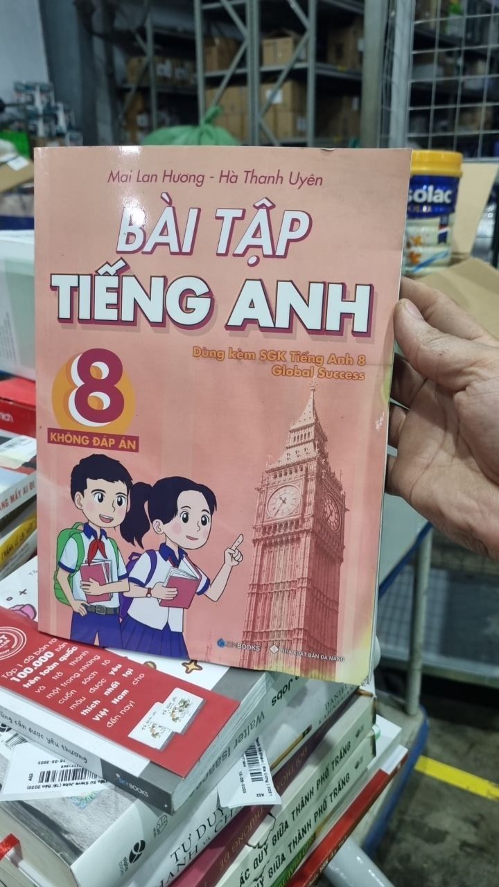 Bài Tập Tiếng Anh 8 - Không Đáp Án (Dùng Kèm SGK Global Success)