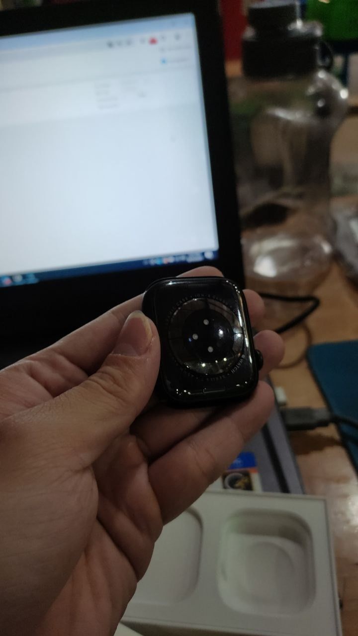 Apple Watch Series 7 GPS Sport Band (Viền Nhôm, Dây Cao Su) - Green - 45mm - MKN73