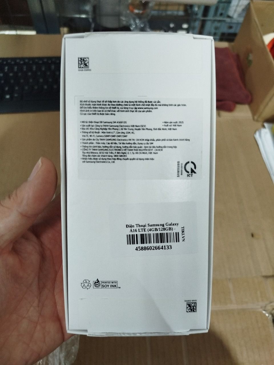 Điện Thoại Samsung Galaxy A16 LTE (4GB/128GB) - Hàng Chính Hãng - Xám Bạc