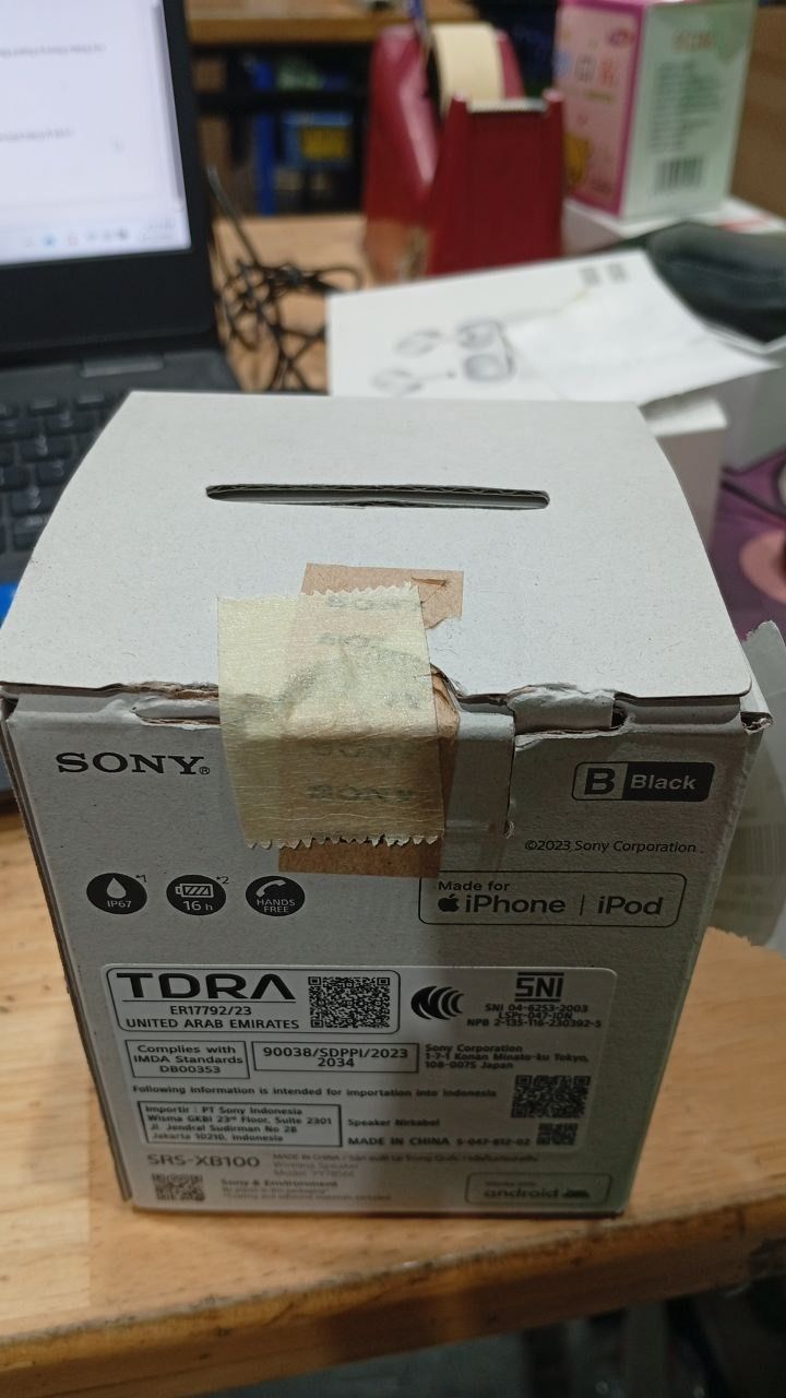 Loa Bluetooth Sony SRS-XB100 - Hàng chính hãng - Đen