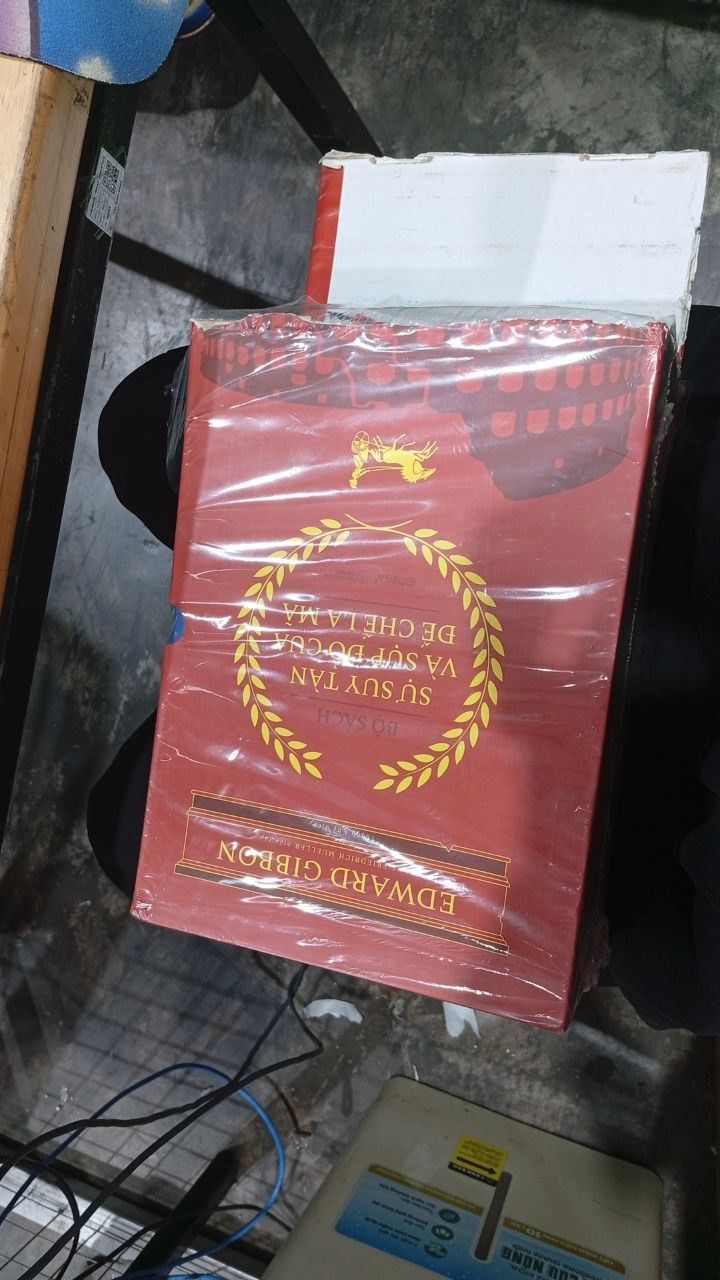 Bộ Sách Sự Suy Tàn Và Sụp Đổ Của Đế Chế La Mã