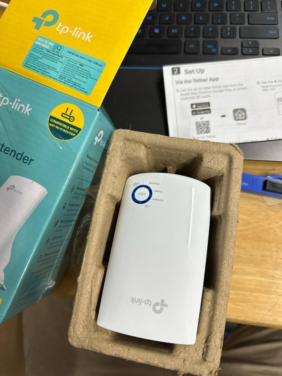 TP-Link  TL-WA850RE - Bộ Mở Rộng Sóng WiFi Tốc Độ 300Mbps - DCH - Hàng Chính Hãng