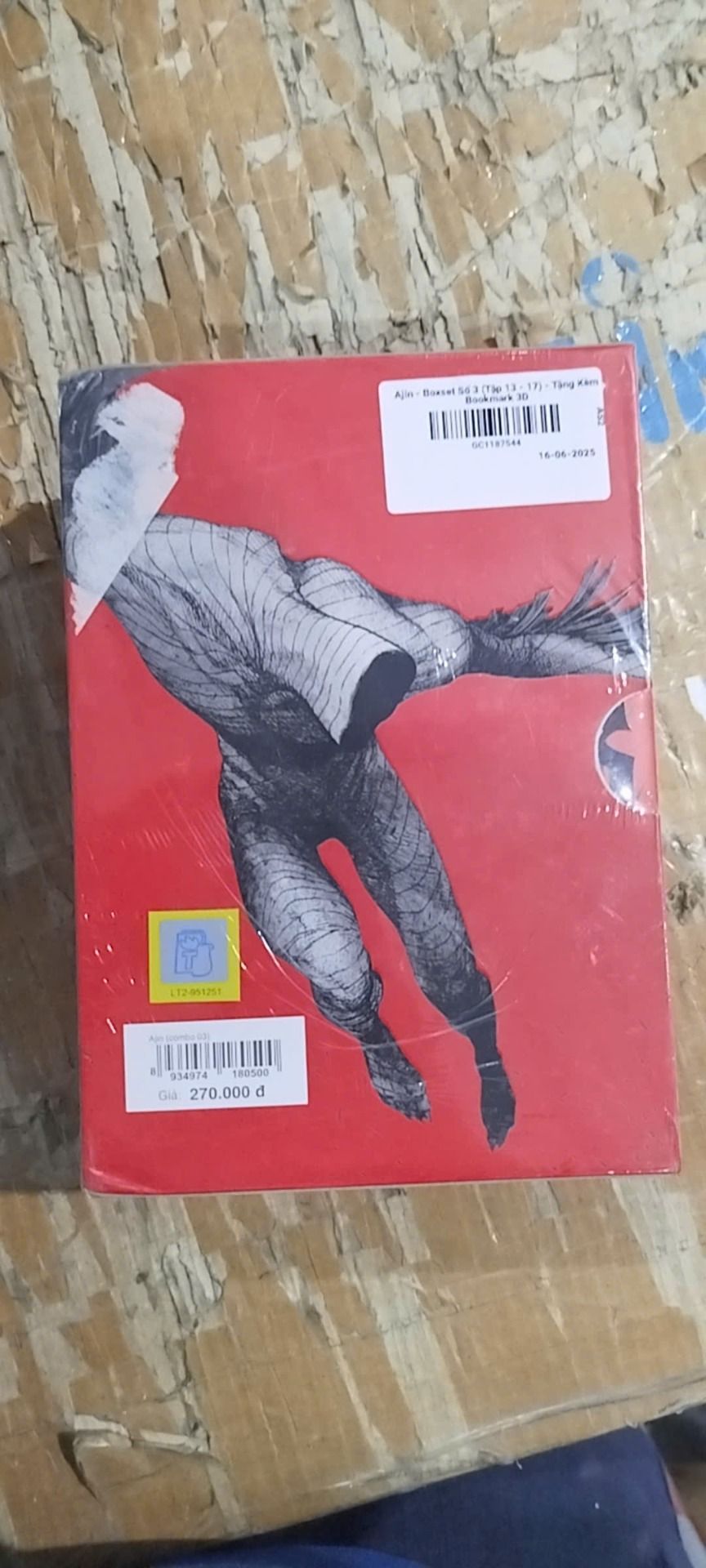 Ajin - Boxset Số 3 (Tập 13 - 17) - Tặng Kèm Bookmark 3D