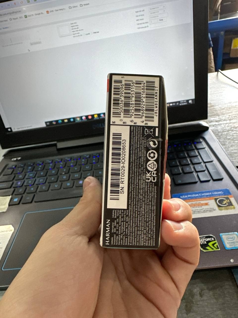 Tai nghe Bluetooth Truewireless JBL Wave Beam - Hàng Chính Hãng - Xanh Ngọc