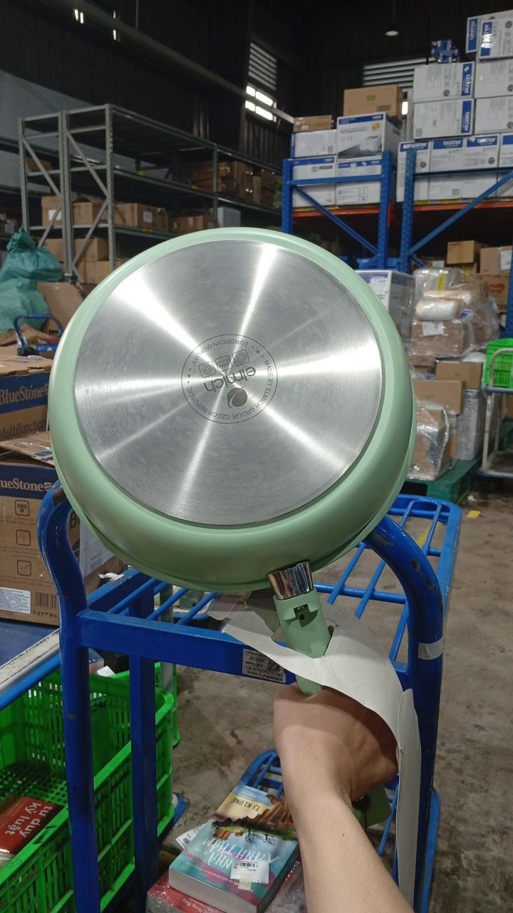 Chảo chống dính siêu bền Elmich Hera II EL-5941GY - Hàng Chính Hãng - 28cm