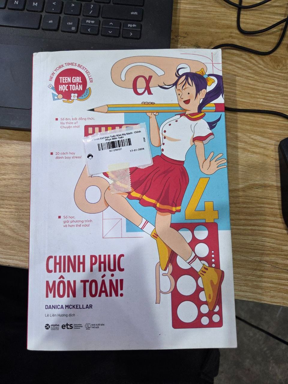 Sách Teen Girl Học Toán Kiss My Math- Chinh Phục Môn Toán