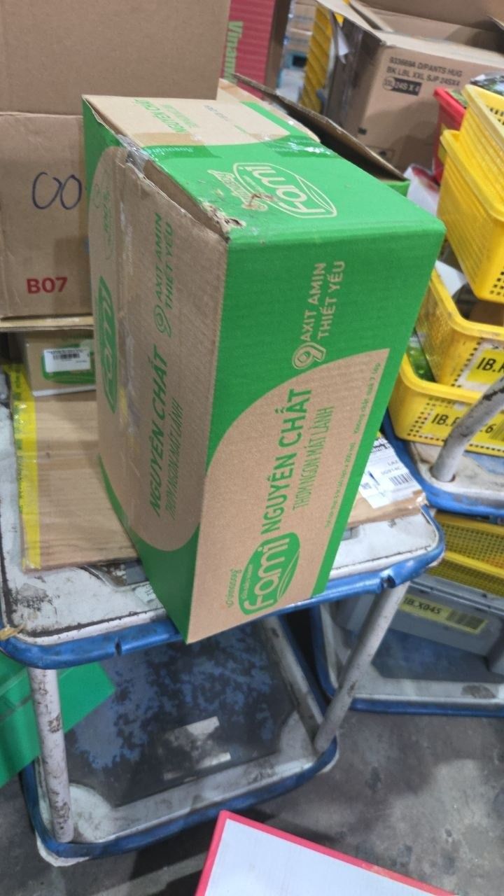 Thùng Sữa đậu nành Vinasoy Fami nguyên chất (200ml x 40 Bịch)