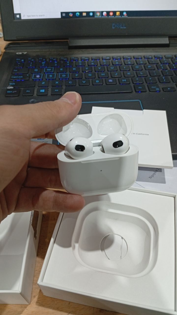 Apple AirPods 3 2022 sạc Lightning - MPNY3