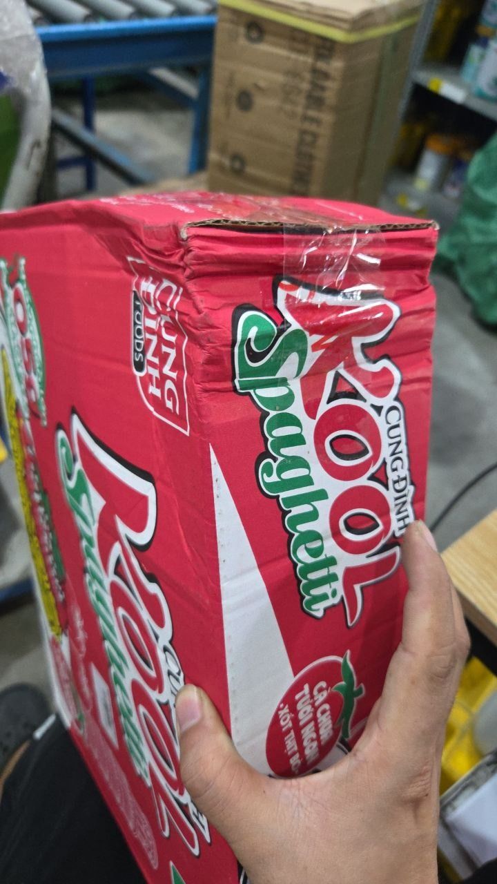 Thùng 30 Gói Mì Cung Đình Kool Spaghetti (105g X 30 Gói)