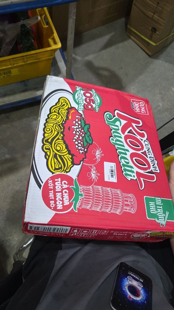 Thùng 30 Gói Mì Cung Đình Kool Spaghetti (105g X 30 Gói)