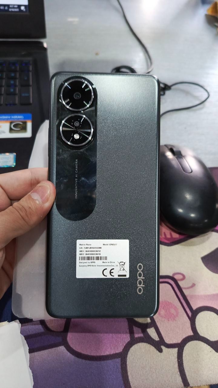 Điện Thoại Oppo A58 6GB/128GB - Hàng Chính Hãng  - Đen