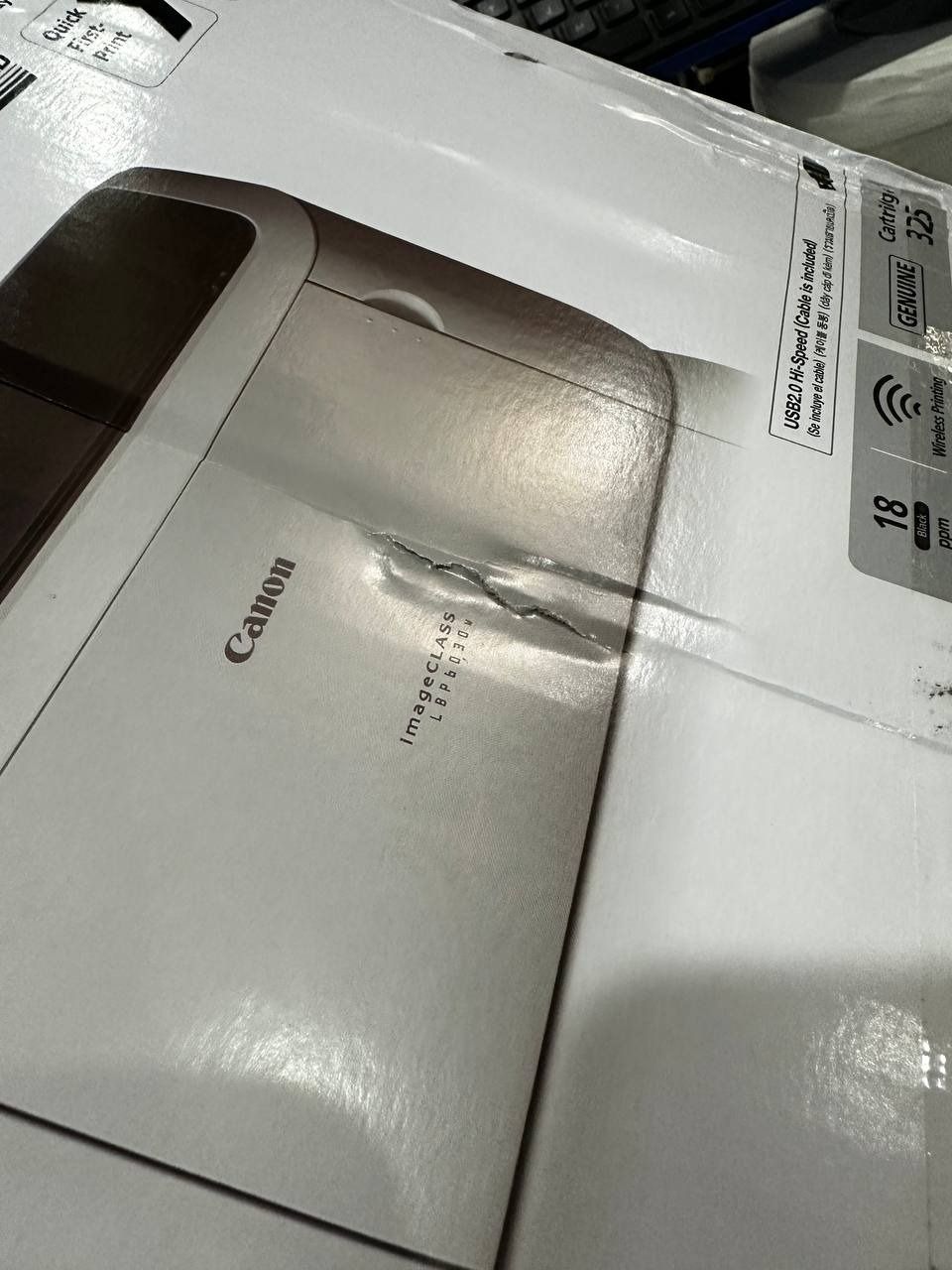 Máy In Laser Đơn Năng Canon LBP 6030W Wifi - Hàng chính hãng