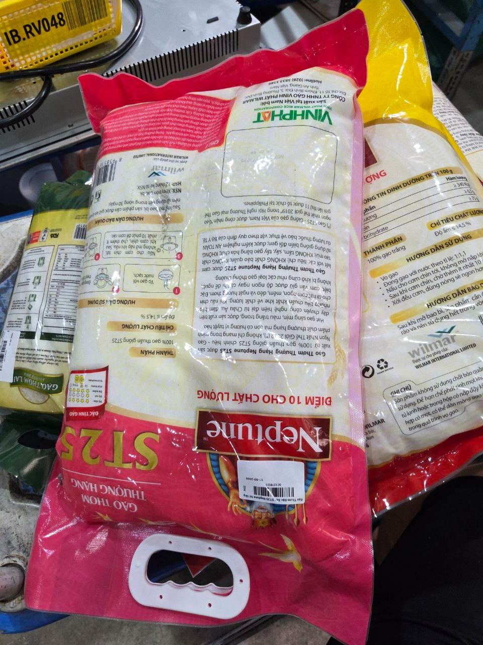 Gạo Thơm Đặc Sản ST25 Neptune túi 5kg