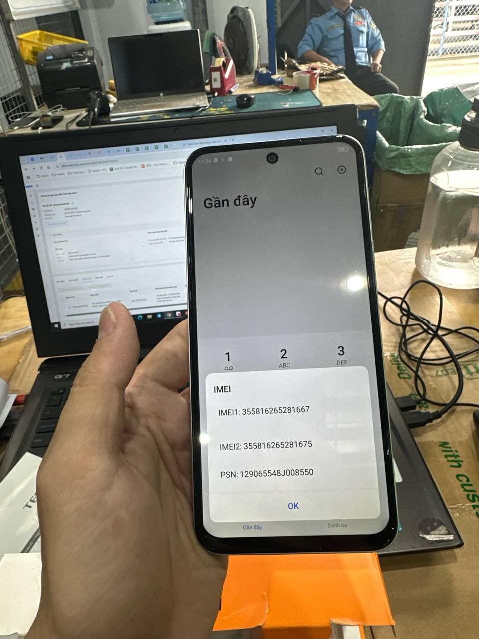 Điện thoại Tecno SPARK GO 1 ( 4GB - 64GB) - Hàng Chính Hãng - Trắng