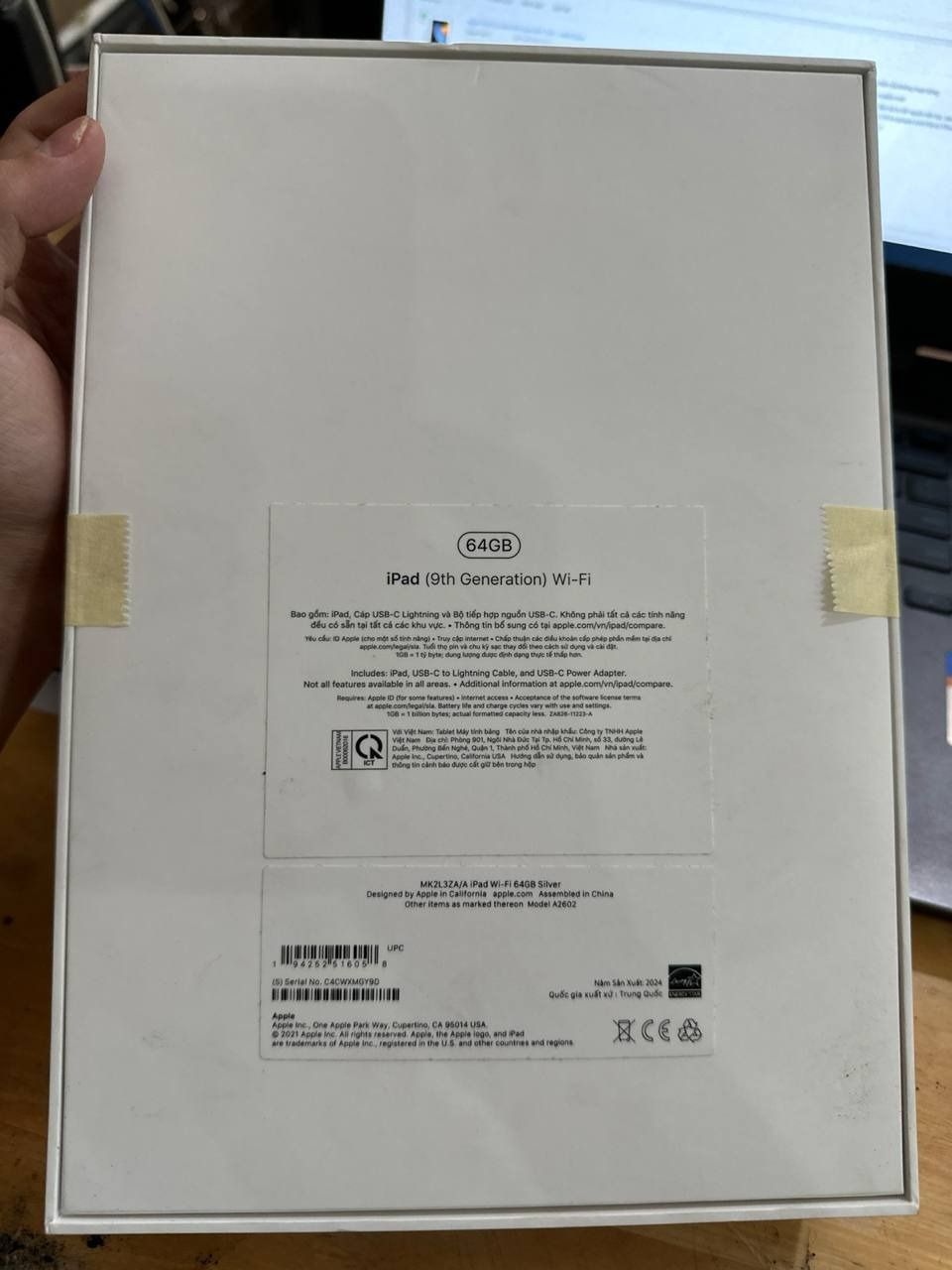 Apple iPad 10.2-inch (9th Gen) Wi-Fi 2021 - 64GB Silver