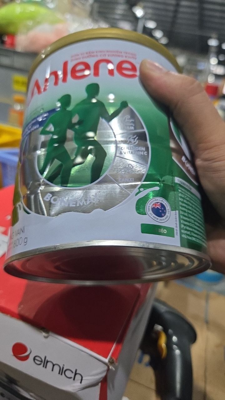 Bao bì mới - Sữa Bột Anlene Hương Vanilla (Hộp Thiếc 800g)